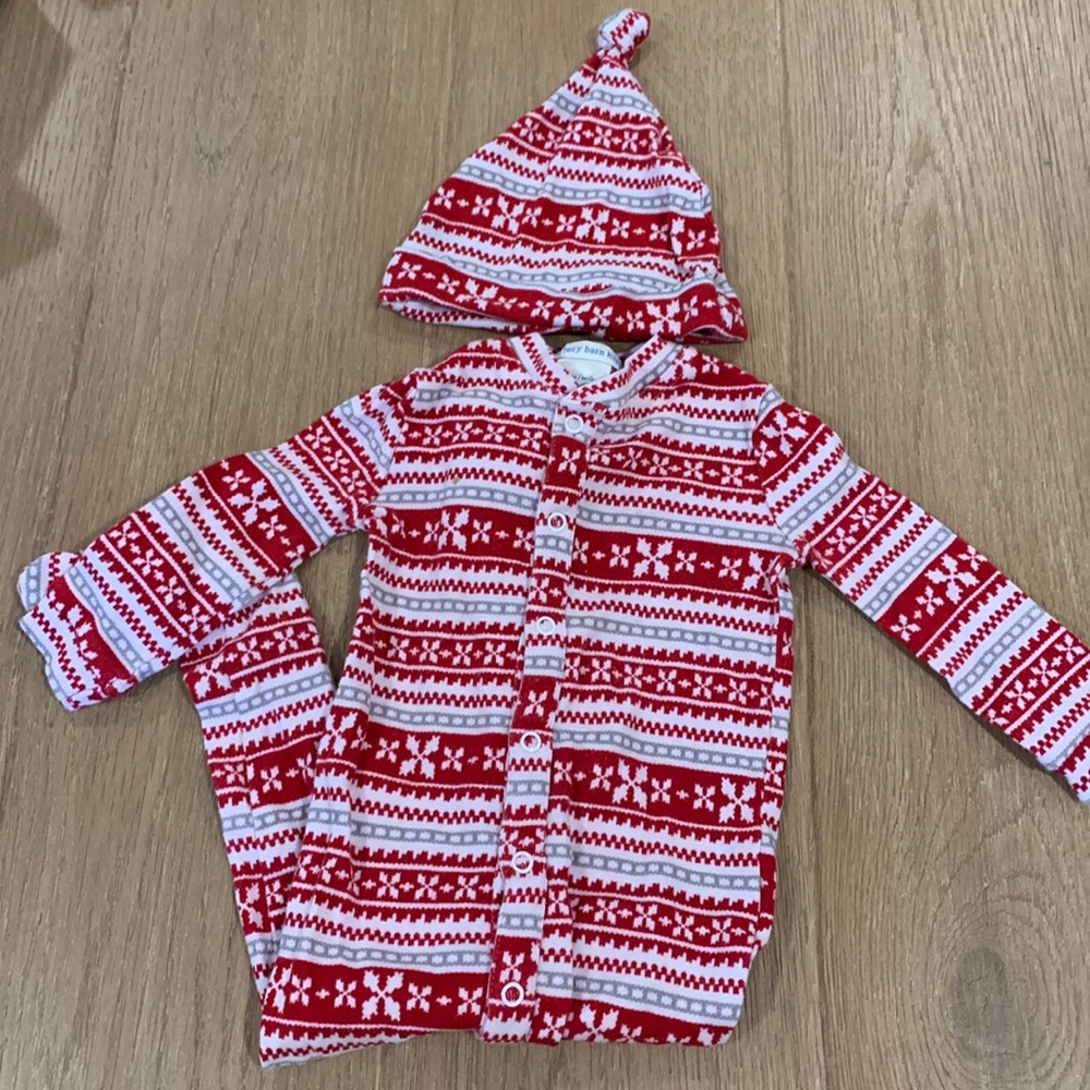 Pottery Barn 6-12 month pajamas